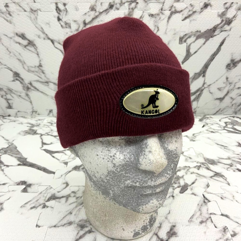 Men's Kangol Burgundy Casual Beanies NWT